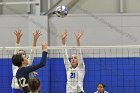 Volleyball vs MHC  Wheaton Women's Volleyball vs Mount Holyoke College. - Photo by Keith Nordstrom : Wheaton, Volleyball